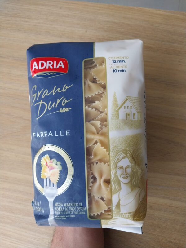 Macarrão Adria Farfalle Grano Duro