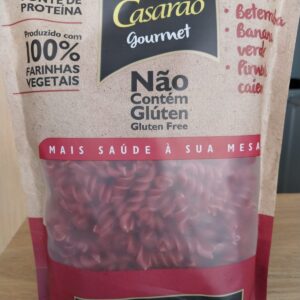 Massa Gourmet Fusilli com Beterraba, Banana Verde e Pimenta Caiena – 300g